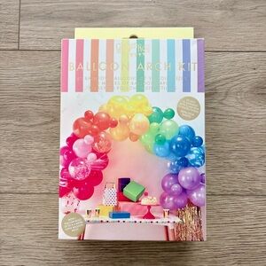 Rainbow ballon arch kit, Ginger Ray DIY balloon garland